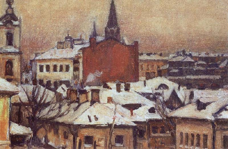 Vasily Surikov View of the Kremlin